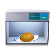 对色灯箱评定土豆的颜色